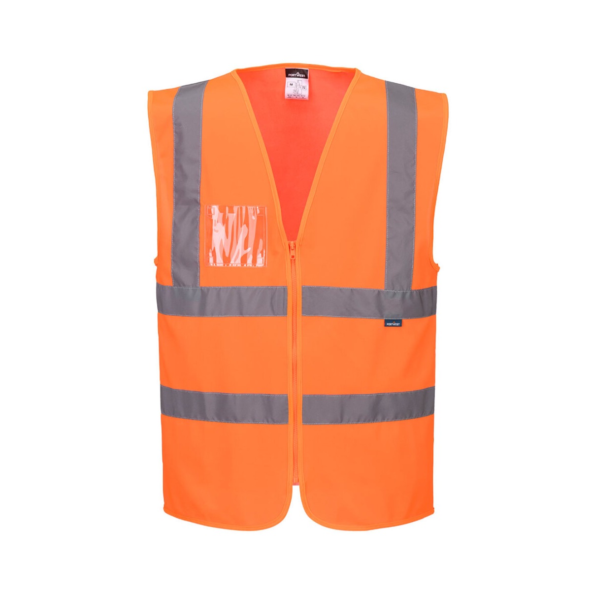 Hi-Vis Zipped Band and Brace Vest Hi-Vis Zipped Band and Brace Vest