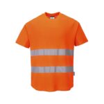 Hi-Vis Cotton Comfort Mesh Insert T-Shirt S/S