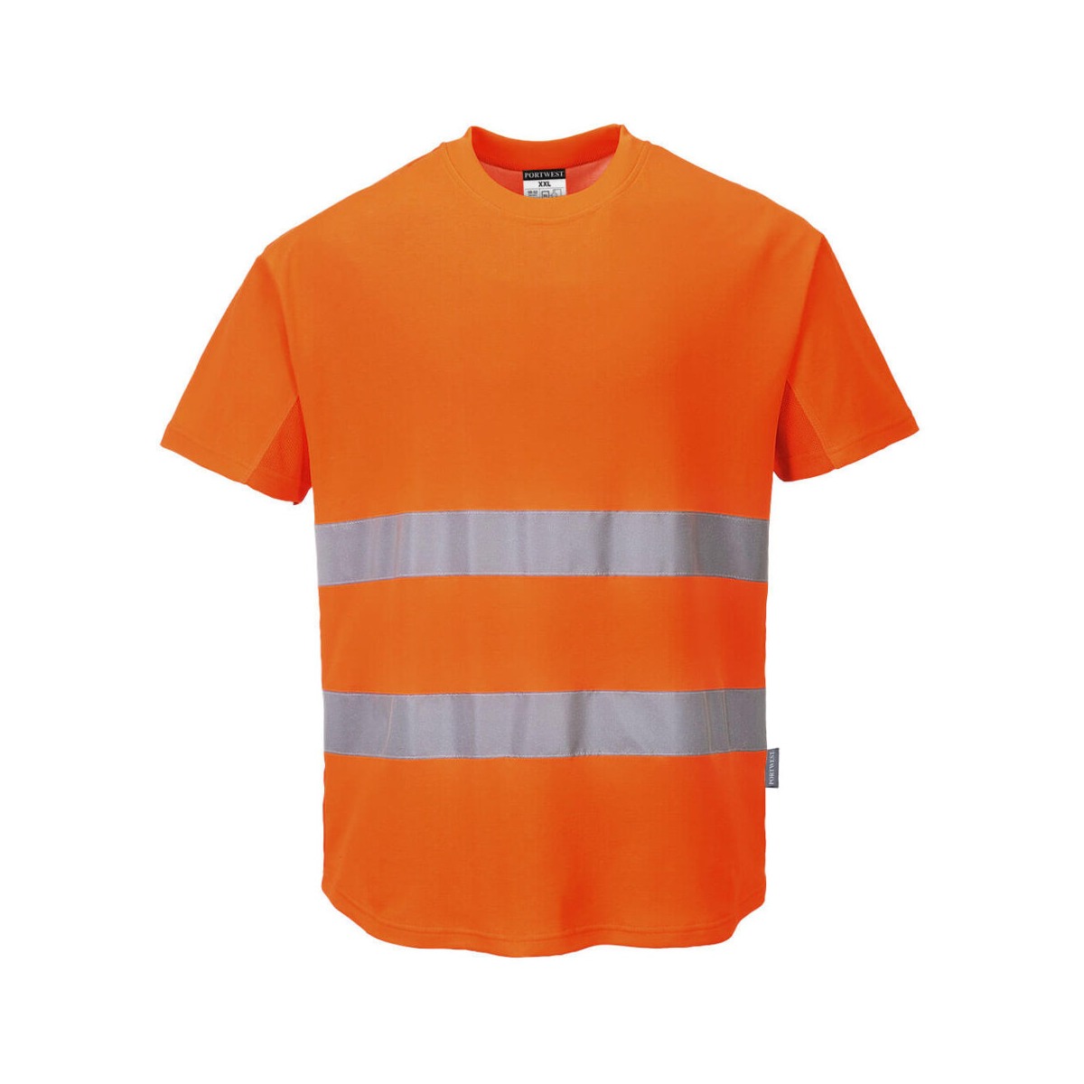 Hi-Vis Cotton Comfort Mesh Insert T-Shirt S/S Hi-Vis Cotton Comfort Mesh Insert T-Shirt S/S