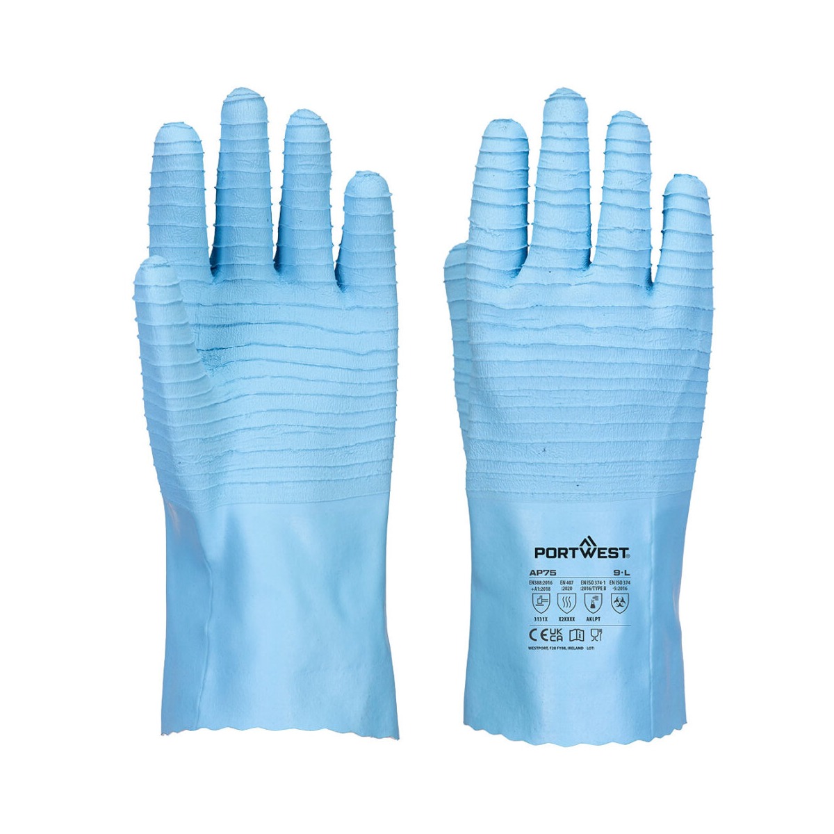Mănușă chimica B din latex Mănușă chimica B din latex