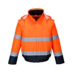 Jachetă bomber Hi-Vis 2 în 1, Contrast Essential Lite Bomber