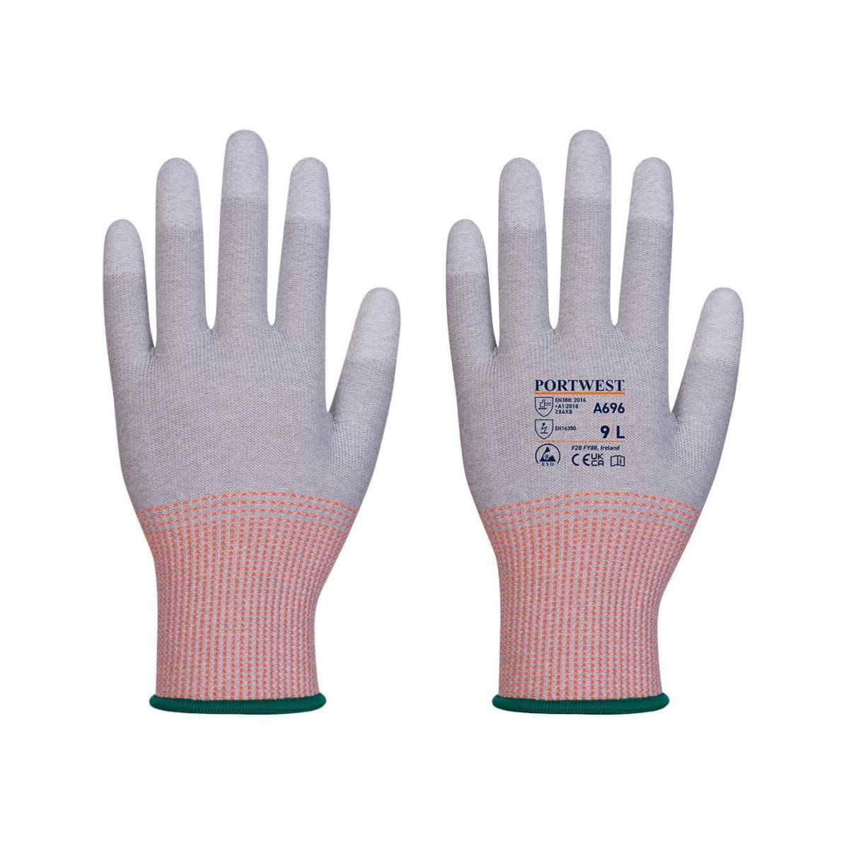 LR13 ESD PU Palm Glove (12 perechi) LR13 ESD PU Palm Glove (12 perechi)