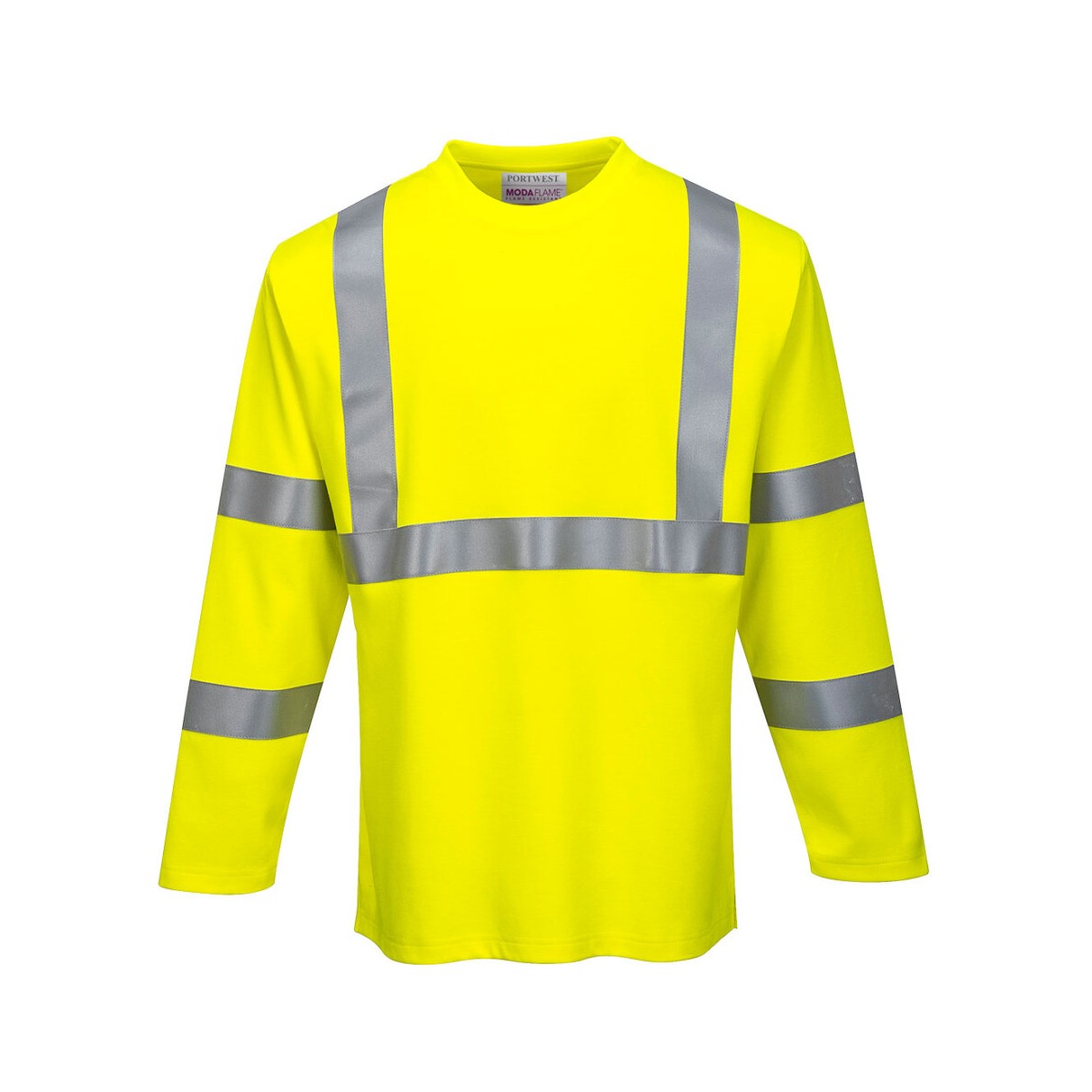 Modaflame Knit Hi-Vis FR Long Sleeve T-Shirt Modaflame Knit Hi-Vis FR Long Sleeve T-Shirt