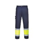 Pantaloni de serviciu Hi-Vis Lightweight Contrast clasa 1