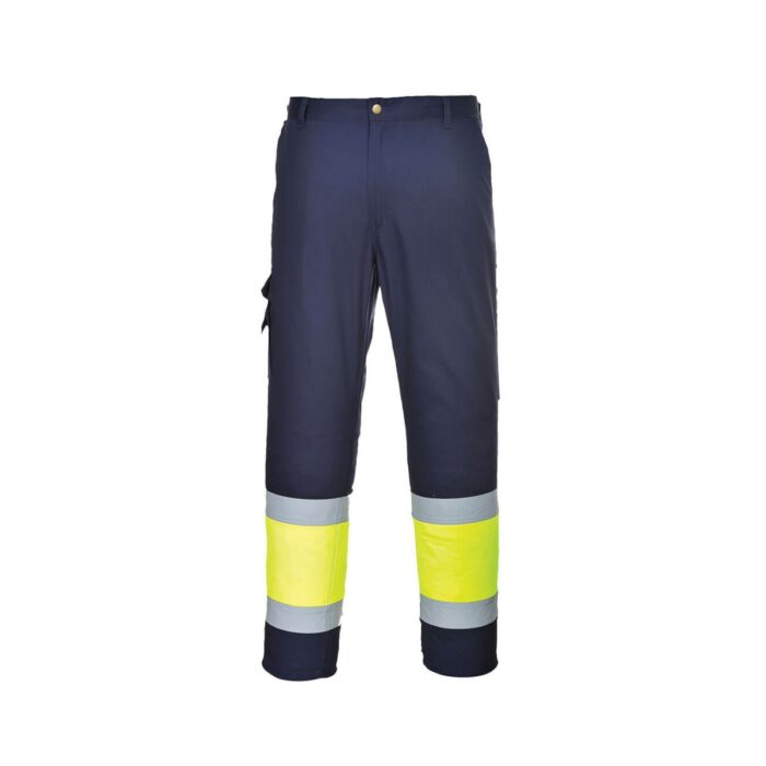Pantaloni de serviciu Hi-Vis Lightweight Contrast clasa 1