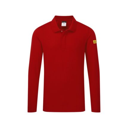 Anti-Static ESD Polo Shirt L/S