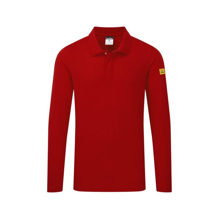 Anti-Static ESD Polo Shirt L/S