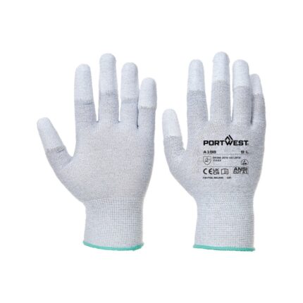 Manusi Antistatice cu PU Fingertip