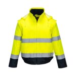 Jachetă bomber Hi-Vis 2 în 1, Contrast Essential Lite Bomber