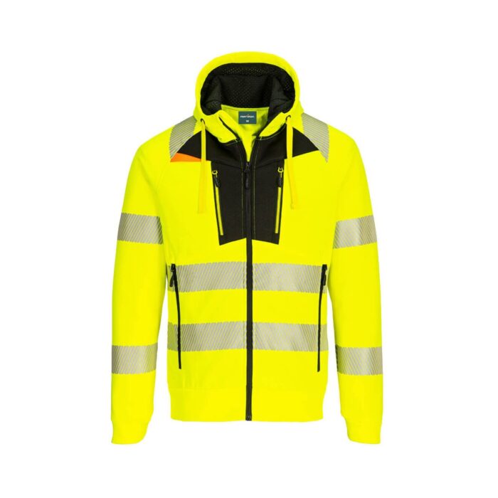 Hanorac cu fermoar PW3 Hi-Vis