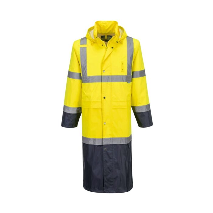 Hi-Vis Contrast Raincoat 122cm