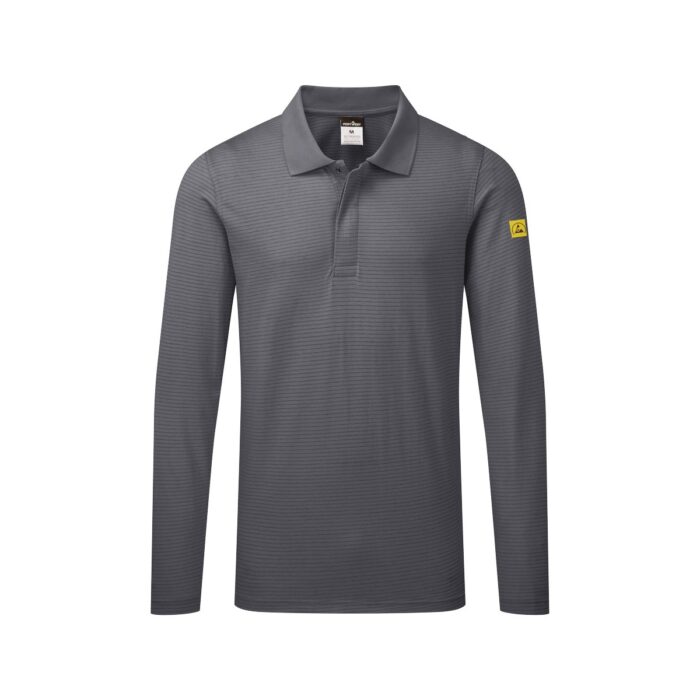 Anti-Static ESD Polo Shirt L/S