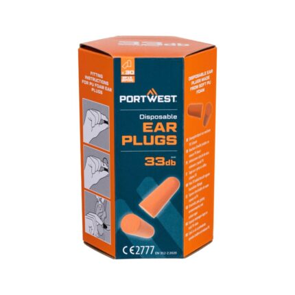 PU Foam Ear Plugs (30 Pairs)