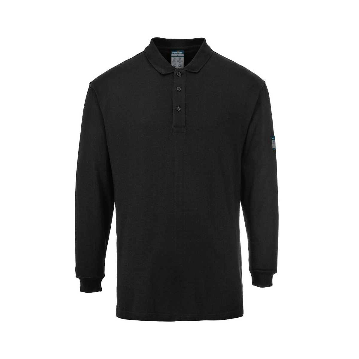 Modaflame Knit FR Long Sleeve Polo Shirt Modaflame Knit FR Long Sleeve Polo Shirt
