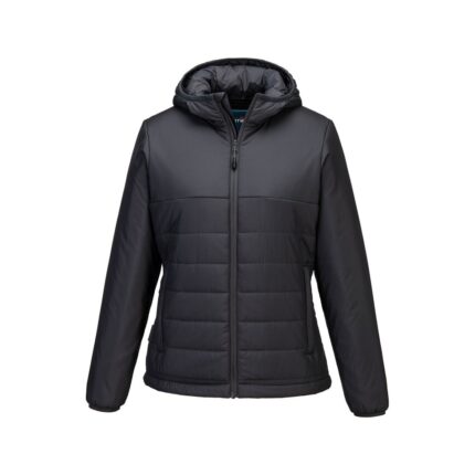 Professional Women's Hooded Insulated Baffle Jacket