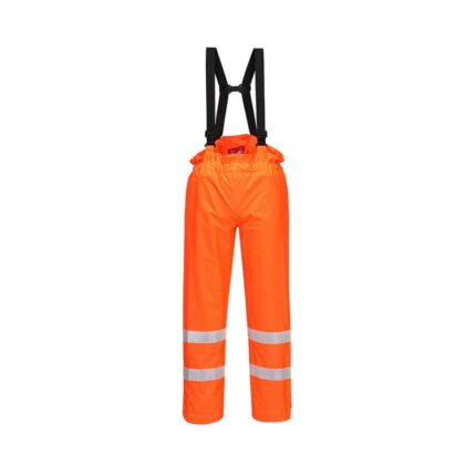 Pantaloni HI VIS Bizflame Rain Hi Vis Captusiti Ignifugi Antistatici