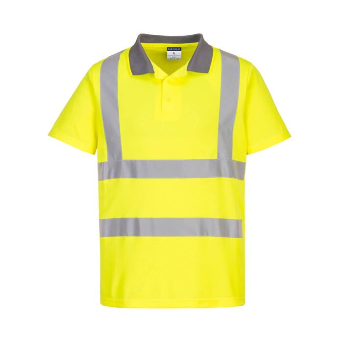 Eco Hi-Vis Polo Shirt S/S (6 Pack)