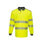 PW3 Hi-Vis Cotton Comfort Polo Shirt L/S