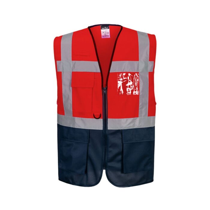 Warsaw Hi-Vis Contrast Executive Vest