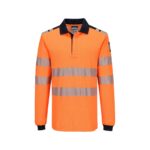 PW3 Modaflame Knit HVO FR Long Sleeve Polo Shirt