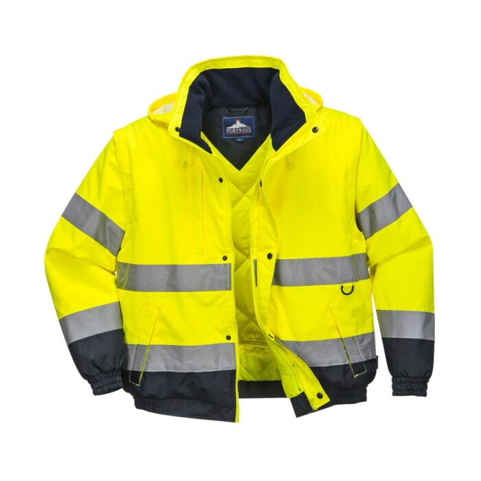 Jacheta Contrast Bomber Hi-Vis