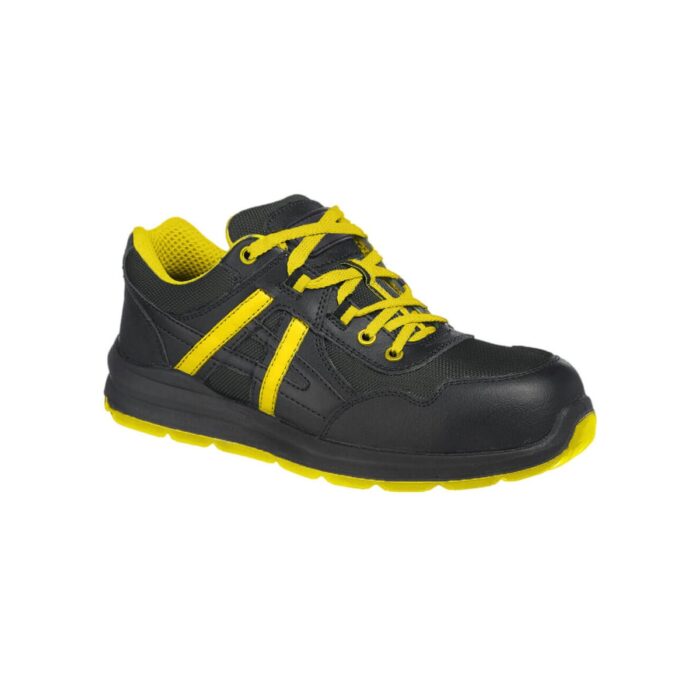 Composite Leather and Mesh Trainer S1P SRC
