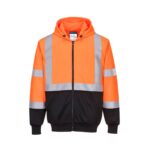 Hanorac Hi-Vis Bicolor cu Fermoar