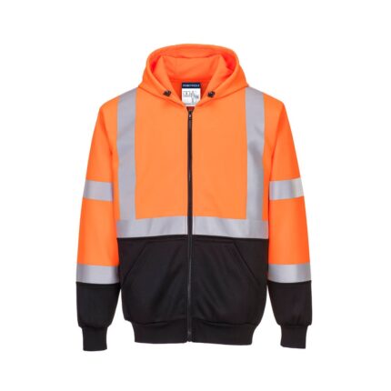 Hanorac Hi-Vis Bicolor cu Fermoar
