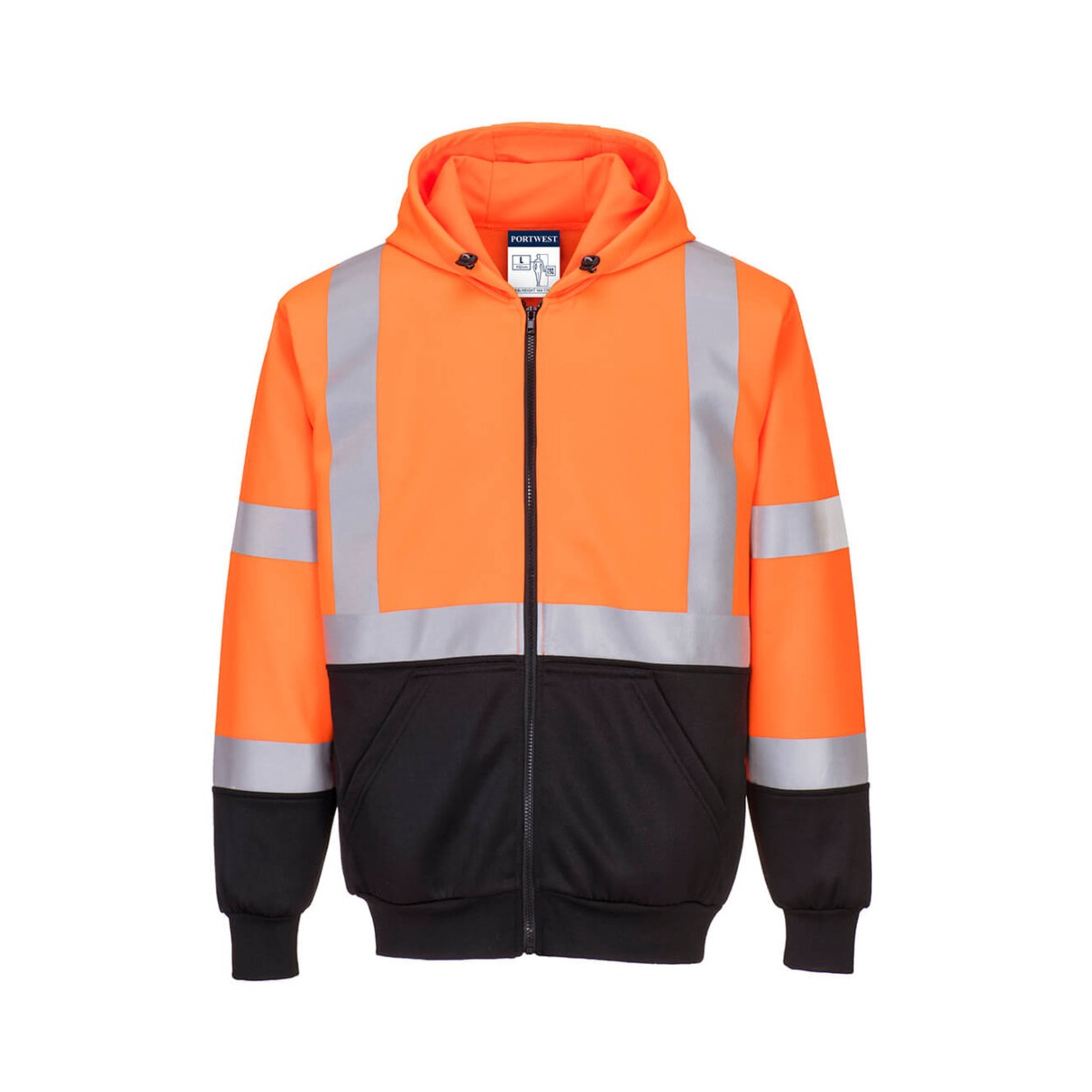 Hanorac Hi-Vis Bicolor cu Fermoar Hanorac Hi-Vis Bicolor cu Fermoar