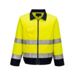 Madrid Hi-Vis Contrast Bomber Jacket
