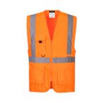 Hi-Vis Tablet Pocket Executive Vest