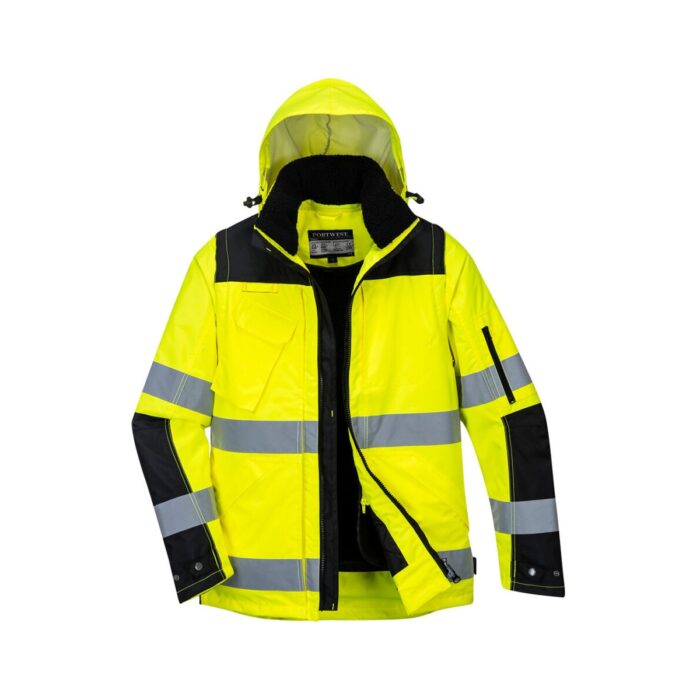 Hi-Vis 3-in-1 Contrast Winter Pro Jacket