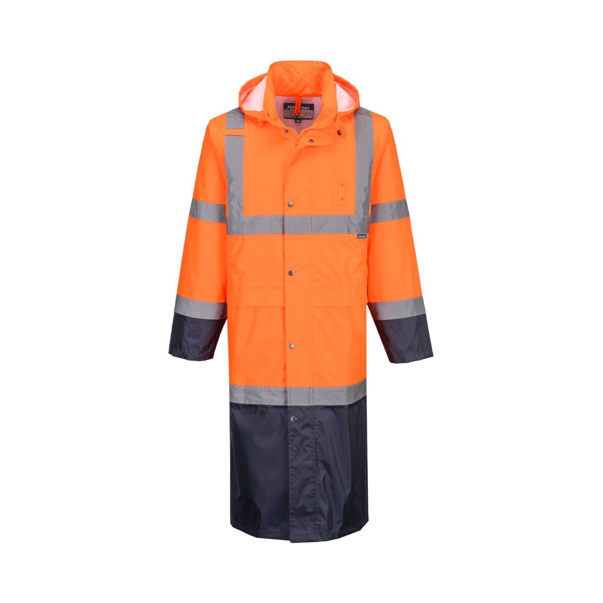 Hi-Vis Contrast Raincoat 122cm Hi-Vis Contrast Raincoat 122cm