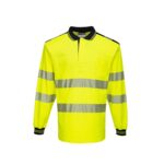PW3 Hi-Vis Cotton Comfort Polo Shirt L/S