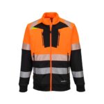 DX4 Hi-Vis Funnel Pulover cu fermoar