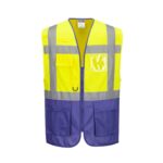 Warsaw Hi-Vis Contrast Executive Vest