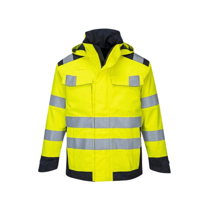 Modaflame Rain+ Hi-Vis Multi-Norm Contrast FR Jacket