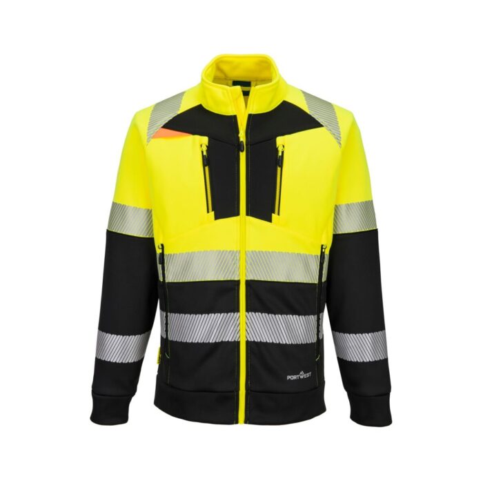 DX4 Hi-Vis Funnel Pulover cu fermoar