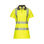 Hi-Vis Women's Cotton Comfort Pro Polo Shirt S/S