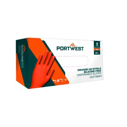 Mănușă de unică folosință Orange HD (Pk100)