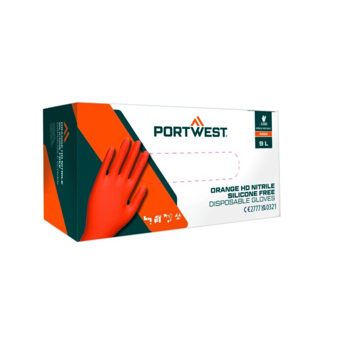 Mănușă de unică folosință Orange HD (Pk100)