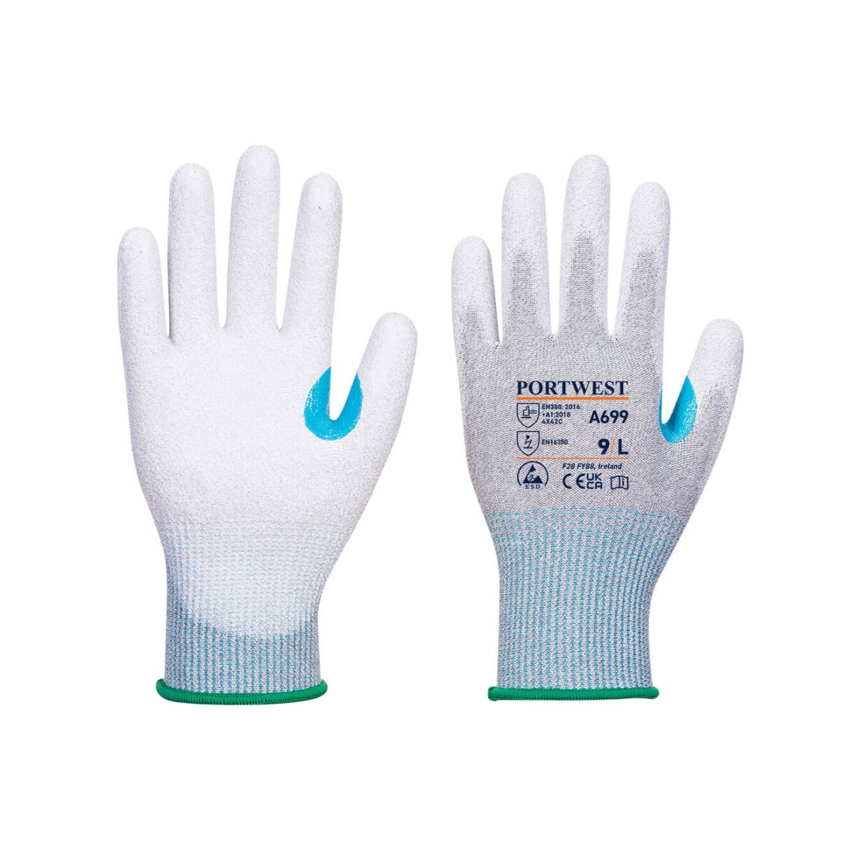 Mănușă MR13 ESD PU Palm (Pk12) Mănușă MR13 ESD PU Palm (Pk12)