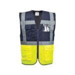 Paris Hi-Vis Contrast Executive Vest
