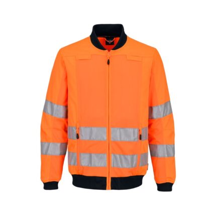 Hi-Vis Mesh Panel Work Jacket