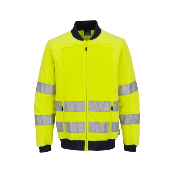 Hi-Vis Mesh Panel Work Jacket