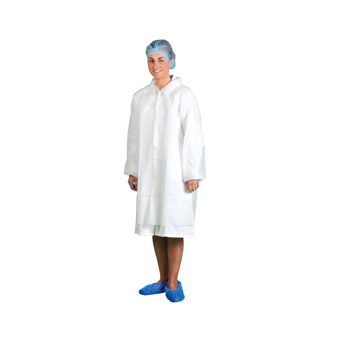 Halat de unică folosință pentru vizitatori PP (PK200) Halat de unică folosință pentru vizitatori PP (PK200)