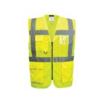 Madrid Hi-Vis Half Mesh Executive Vest