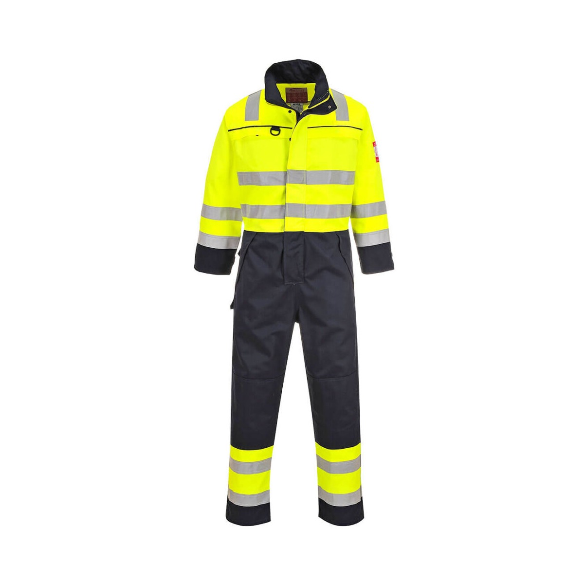 Bizflame Work Hi-Vis Multi-Norm Contrast FR Coverall Bizflame Work Hi-Vis Multi-Norm Contrast FR Coverall