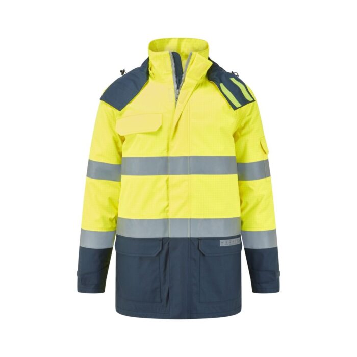 Bizflame Rain+ Hi-Vis Multi-Norm Contrast FR Winter Jacket