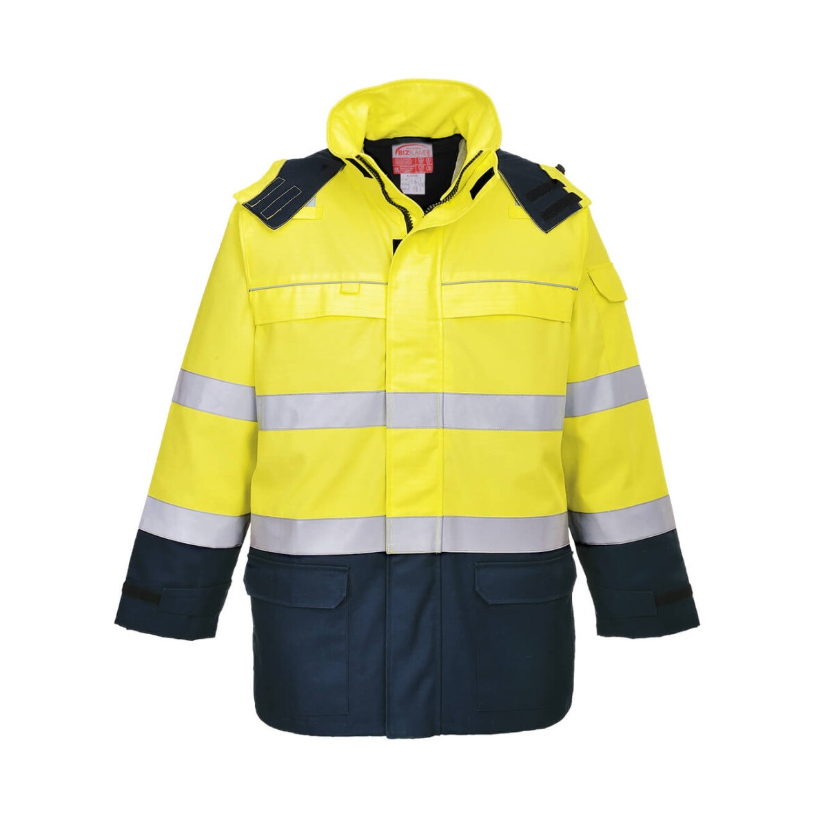 Bizflame Rain+ Hi-Vis Multi-Norm Constrast FR Jacket Bizflame Rain+ Hi-Vis Multi-Norm Constrast FR Jacket
